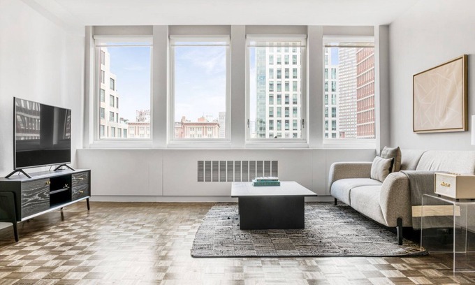 Prudential - St. Botolph Apartment | Amazing Back Bay 1BR w/W/D & Gym, near Copley T & Shops, by Blueground