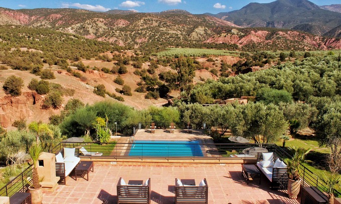 Ouirgane Villa | Amazing "beldi-chic" villa with swimming pool & breathtaking view!