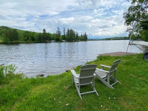 Whitefield House | Amazing lakefront home in the White Mountains with game room theater