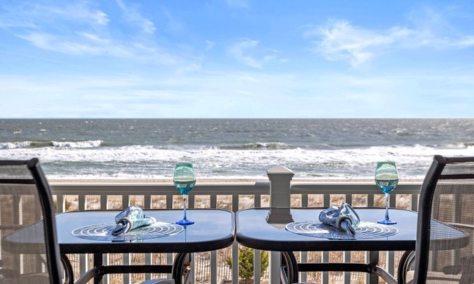 Wilmington Beach Condo | Amazing Ocean Views From Your Newly Renovated Oceanfront Condo in Carolina Beach