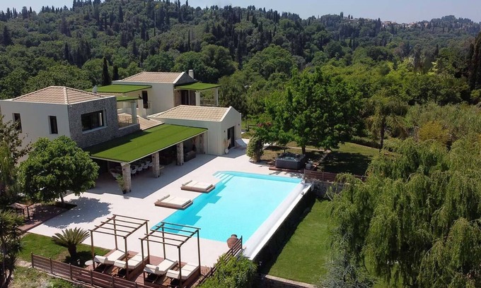 Potamos Villa | Amazing state-of-the art Spectacular Villa Sleeps 16 (9 baths)