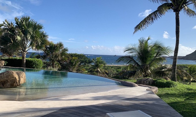 Grand Fond Villa | Amazing swimming pool. La Roche dans l'Eau.
