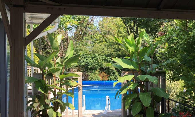 Port Rowan House | Amazing view, heated pool, gardens, beach, trails, wineries, shops & restaurants