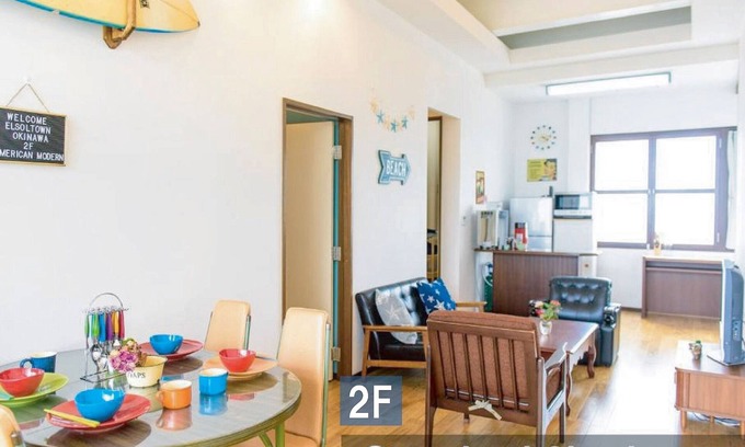 Chatan Apartment | American Modern on the 2nd floor Bedroom 3 89 s - 2nd floor American Modern/Nakagami-gun Okinawa