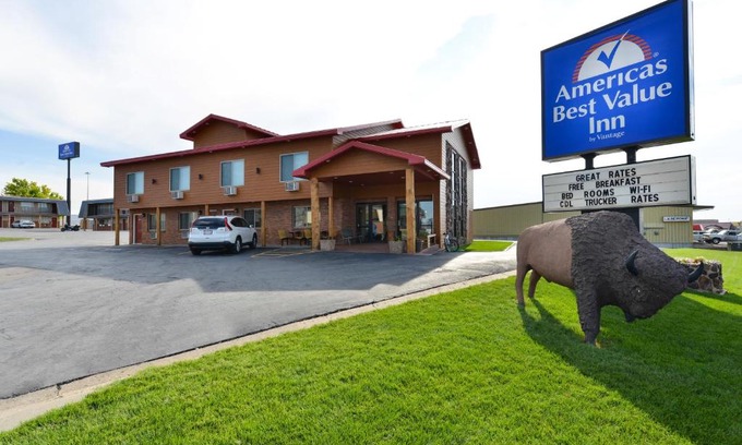 Pinnacles Entrance Badlands Hotel | Americas Best Value Inn Wall