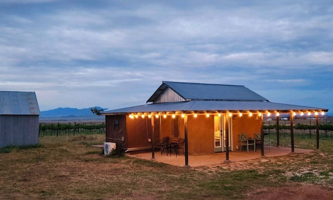 Elgin Cottage | Anam Cara Vineyard. Romantic Vineyard Cottage with sweeping views