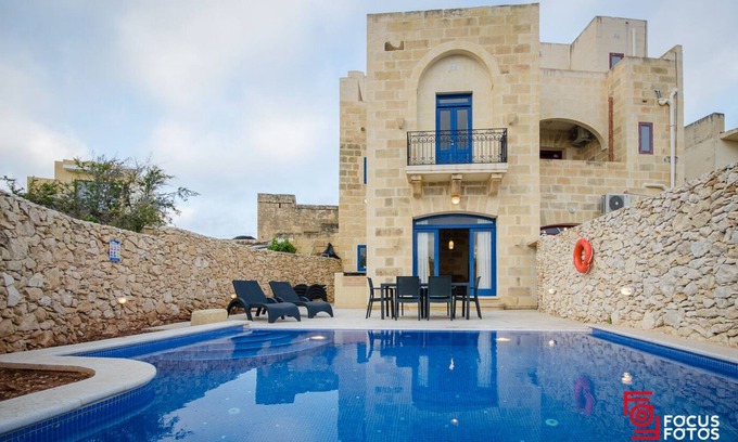 Munxar Villa | Andrea Holiday home with private pool, tranquillity and relaxing moments: Gozo