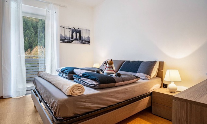 Castello-Molina di Fiemme Apartment | Apartment 'Martina's Place' with Mountain View, Balcony and Wi-Fi