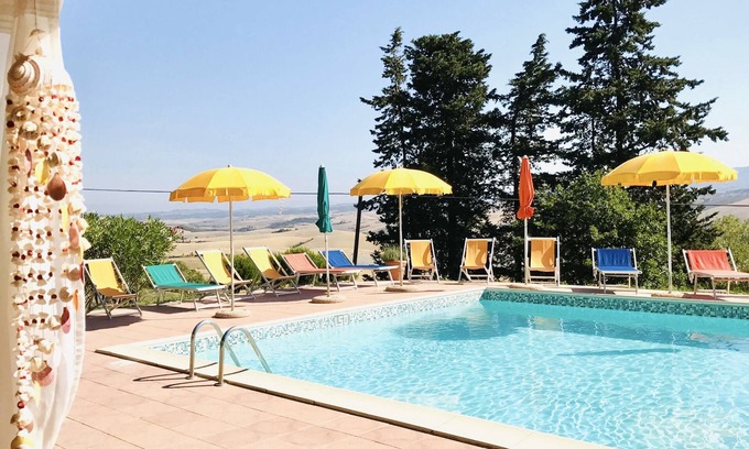 Montecatini Val di Cecina Apartment | APARTMENT BOSCO in country house FONTEMIGLIARI * Airconditioning *