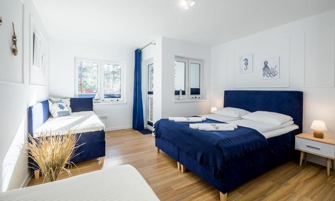 Poddabie Apartment | APARTAMENT 17B BLUE MARINE Poddąbie Basen Odkryty Brodziki Plac Zabaw