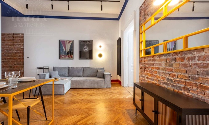 Stradom Apartment | Apartament Geometric z 3 sypialniami