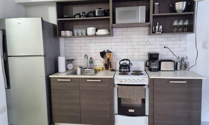 Zona 4 Apartment | Apartamento Tipo Loft de con Cama Matrimonial y Sofá Cama