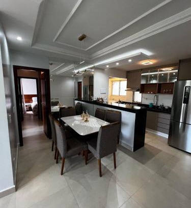 Sector Aeroporto Apartment | Apartamento 3 quartos mobiliado