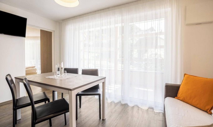 Mareo Apartment | Apartment Treï Residence Bun Sté with Mountain View, Whirlpool, Sauna, Wi-Fi, Terrace & Balcony