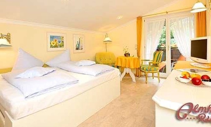 Riezlern House | Apartment 108 Akelei living / sleeping. Holiday bungalow - Almhof Rupp