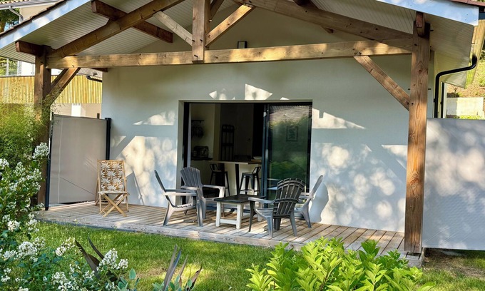 Biscarrosse Apartment | Apartment 3*, 68m2 +garden, 4 pers, 2 bdrms, at Golf BISCARROSSE, Lac Nord, Océan