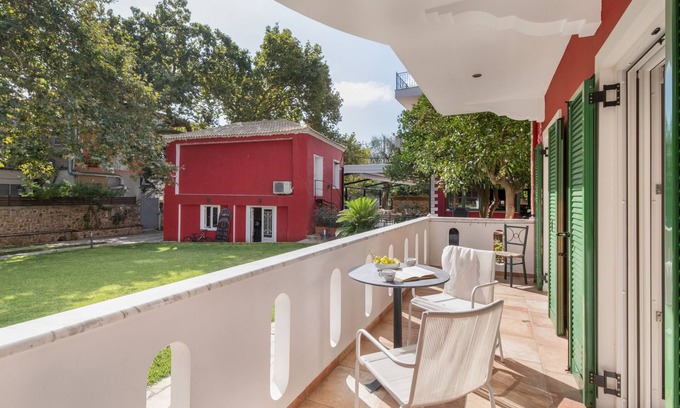 Anthousa Apartment | Apartment 'A Standard Two-Bedroom' with Shared Terrace, Wi-Fi and Air Conditioning