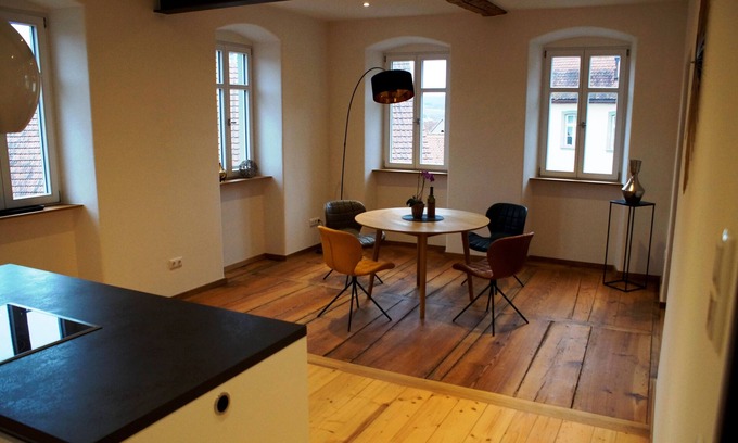 Zeil Apartment | Apartment Abbot Degen in the Genusswerk am Kaulberg in the heart of the old town