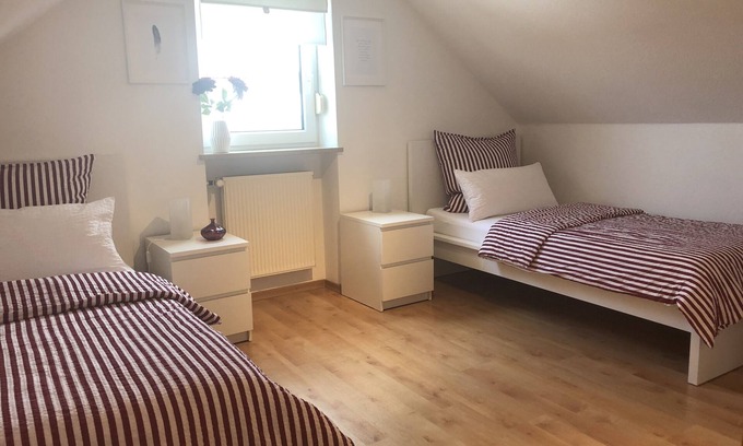 Medlingen Apartment | Apartment "Am Kreuzberg" with balcony for 2 persons
