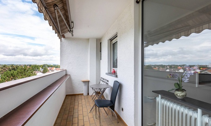 Bruchkoebel Apartment | Apartment 'Bruchköbel 2 auch Für Monteure' with Balcony and Wi-Fi