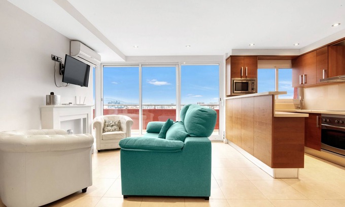 Grau i Platja Apartment | Apartment 'Danio' with Shared Pool and Shared Garden