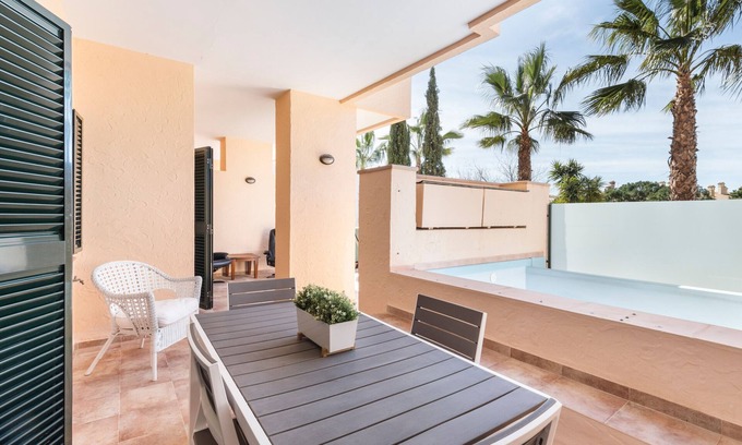 Fuente Alamo de Murcia Apartment | Apartment 'El Oasis Malasia 25 Bajo B' with Private Pool, Wi-Fi and Air Conditioning