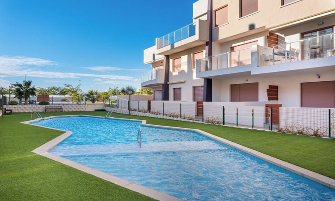 Pueblo Latino Apartment | Apartment 'Michael' with Shared Pool, Wi-Fi and Air Conditioning