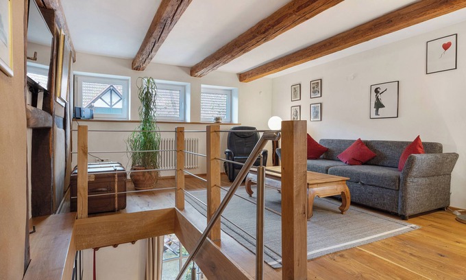 Emmerthal Apartment | Apartment 'Ferienwohnung Fachwerk-Home' with Private Terrace
