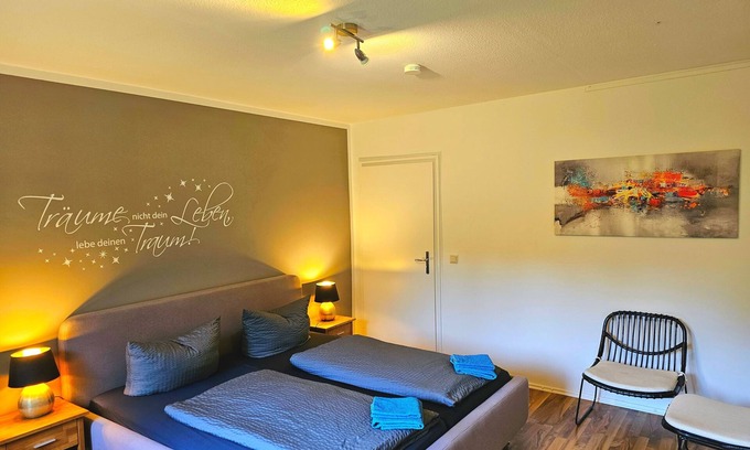 Selk Apartment | Apartment Fjord for 6 persons on the ground floor with garden