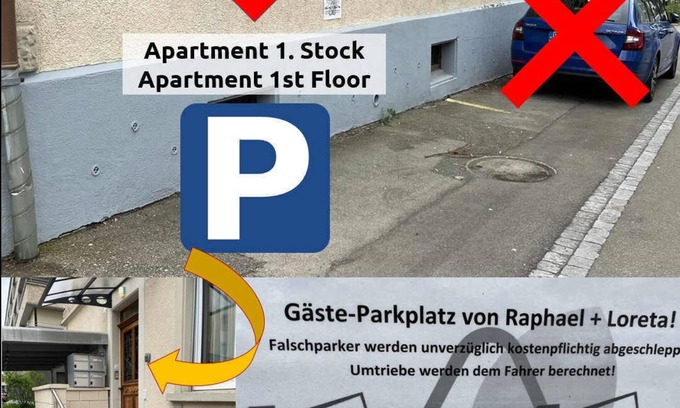 St. Gallen Apartment | Apartment for 2-3 pers near city center with parking and Nespresso