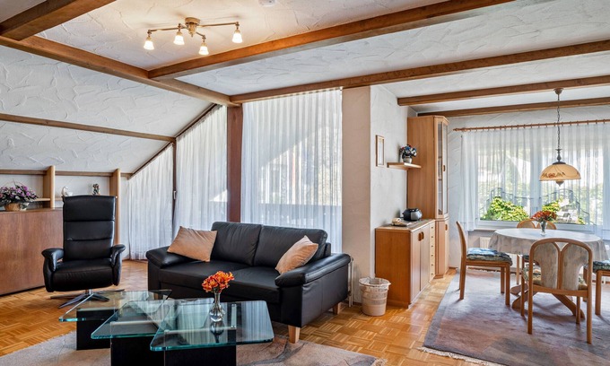 Neunkirchen Apartment | Apartment 'Gästehaus Marlies - Wohnung B' with Private Terrace