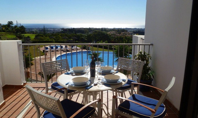 Benahavis Apartment | Apartment Golf Club Los Arqueros near Puerto Banus - 2 bedrooms- Internet -UK TV
