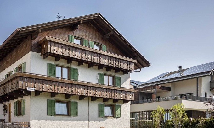 Pfalzen Apartment | Apartment 'Haus Rieder Paul 1' with Mountain View, Shared Terrace and Wi-Fi