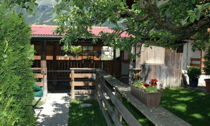 Frutigen Apartment | Apartment in Frutigen With Garden, Terrace
