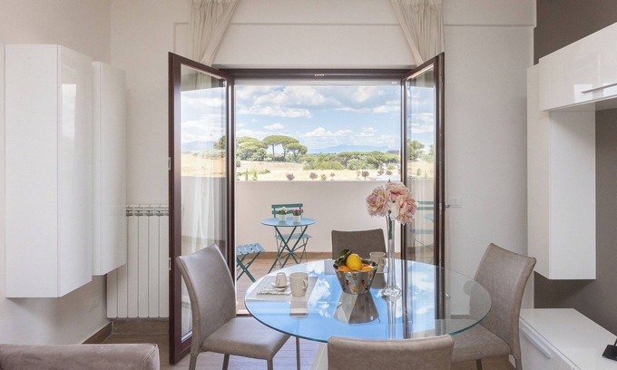 Centro Giano Apartment | Apartment 'La Casa Di Fonte' with Private Terrace, Wi-Fi and Air Conditioning