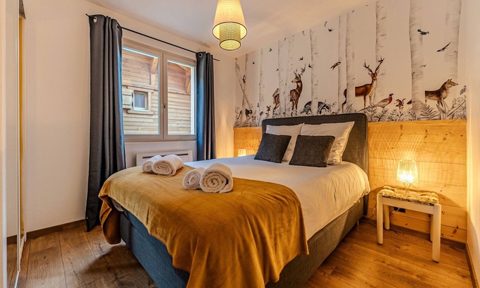 Les Gets Apartment | Apartment La Terrasse de Roma - LES GETS: right in the center and at the foot of the slopes