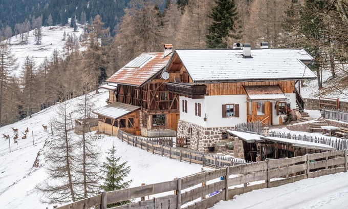 Renon Apartment | Apartment 'Manuelas Hofschank' with Mountain View, Private Terrace and Wi-Fi