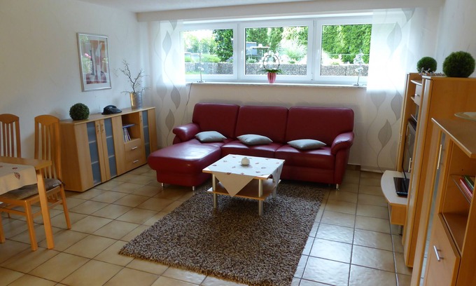 Sankt Ingbert Apartment | Apartment mit Gartenblick