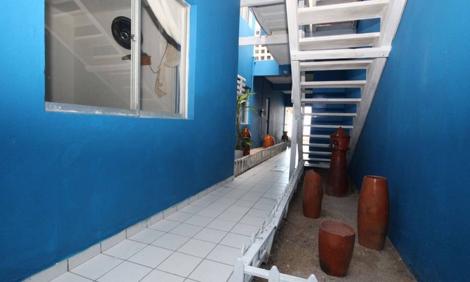 Maria Farinha Apartment | Apartment n01 front/sea view, ground floor, two suites in Solar Maradentro.
