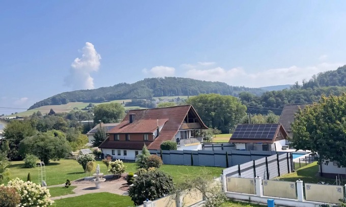 Laufenburg Apartment | Apartment 'Pure Vista' with Black Forest View, Private Terrace and Wi-Fi