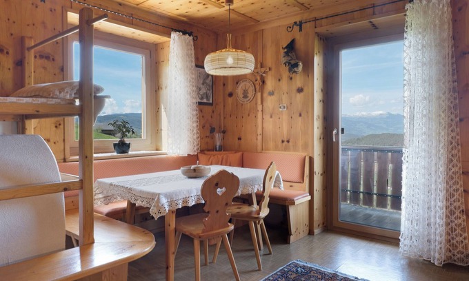 Cornedo All'isarco Apartment | Apartment 'Rosengartenblick' with Terrace, Balcony and Wi-Fi