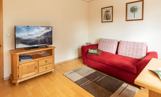 Ruhpolding Apartment | Apartment Sophia 34sqm, balcony, kitchenette, 1 bedroom, living room, max 2 p.