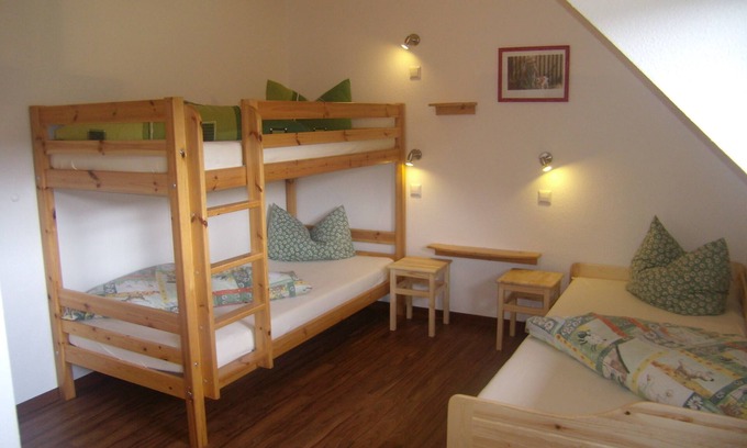 Sankt Peter Apartment | Apartment 'St Märgen, 55qm' with Shared Garden, Balcony and Wi-Fi