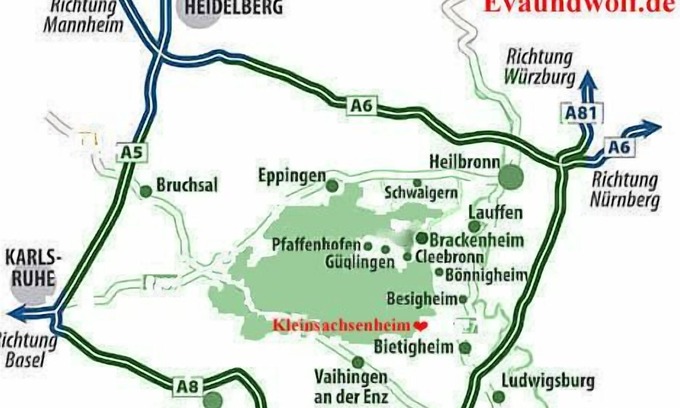 Sachsenheim Apartment | Apartment Stephan, 24 sqm, max. 3 people