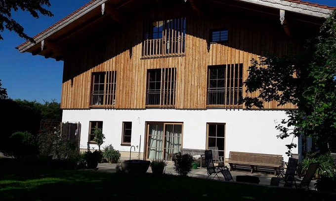 Seeon-Seebruck Apartment | Apartment "Sunset" with 90 square meters - with sauna - in the Fembacher Alm