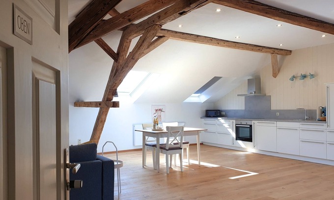 Bad Rappenau Apartment | Apartment upstairs, 85sqm, 1 living/bedroom, max. 3 persons