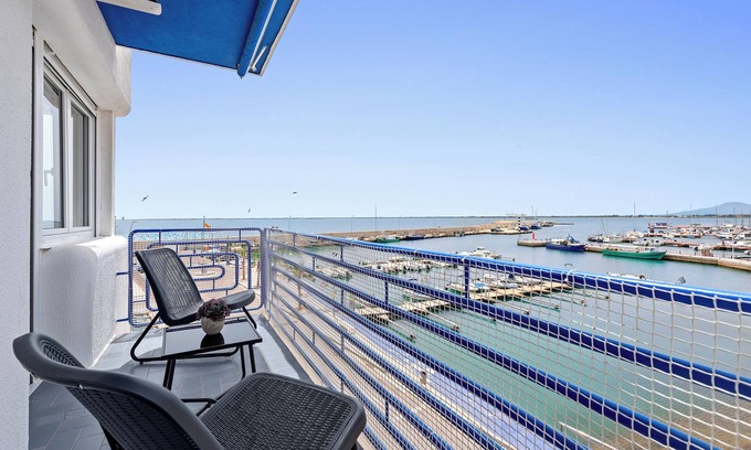 L'Ampolla Apartment | Apartment 'Vora Port' with Sea View, Wi-Fi and Air Conditioning