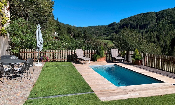 Trodena Apartment | Apartment 'Wiesenheim - Romantic' with Mountain View, Shared Pool and Wi-Fi