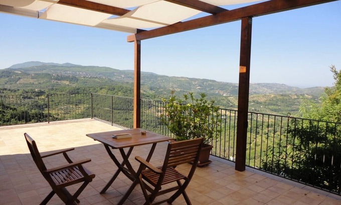 Ogliastro Cilento Apartment | Apartment with a beautiful panoramic terrace on the Cilento coast