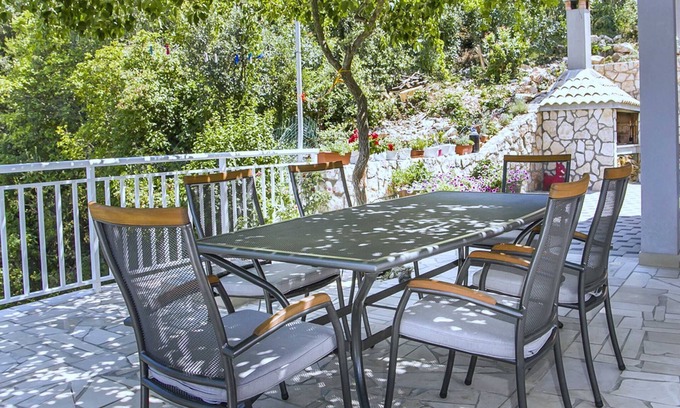 Orebic Apartment | Apartments Vesela - Comfort One Bedroom Apartment with Balcony and Sea View